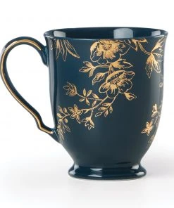 Lenox Dinnerware Sprig & Vine Footed Mug 5 Lenox Dinnerware Sprig & Vine Footed Mug
