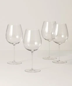 Lenox Signature Series Warm Region 4-Piece Wine Glasses Drinkware