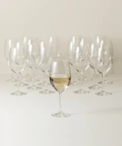 Lenox Tuscany Classics 18-Piece White Wine Glass Set Drinkware