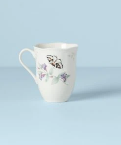 Lenox Butterfly Meadow Gold Mug Dinnerware
