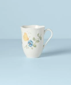 Lenox Butterfly Meadow Gold Mug Dinnerware