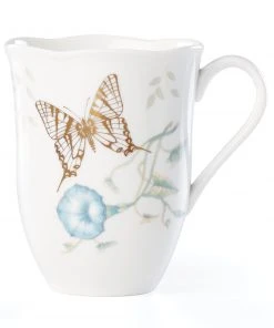 Lenox Butterfly Meadow Gold Mug Dinnerware