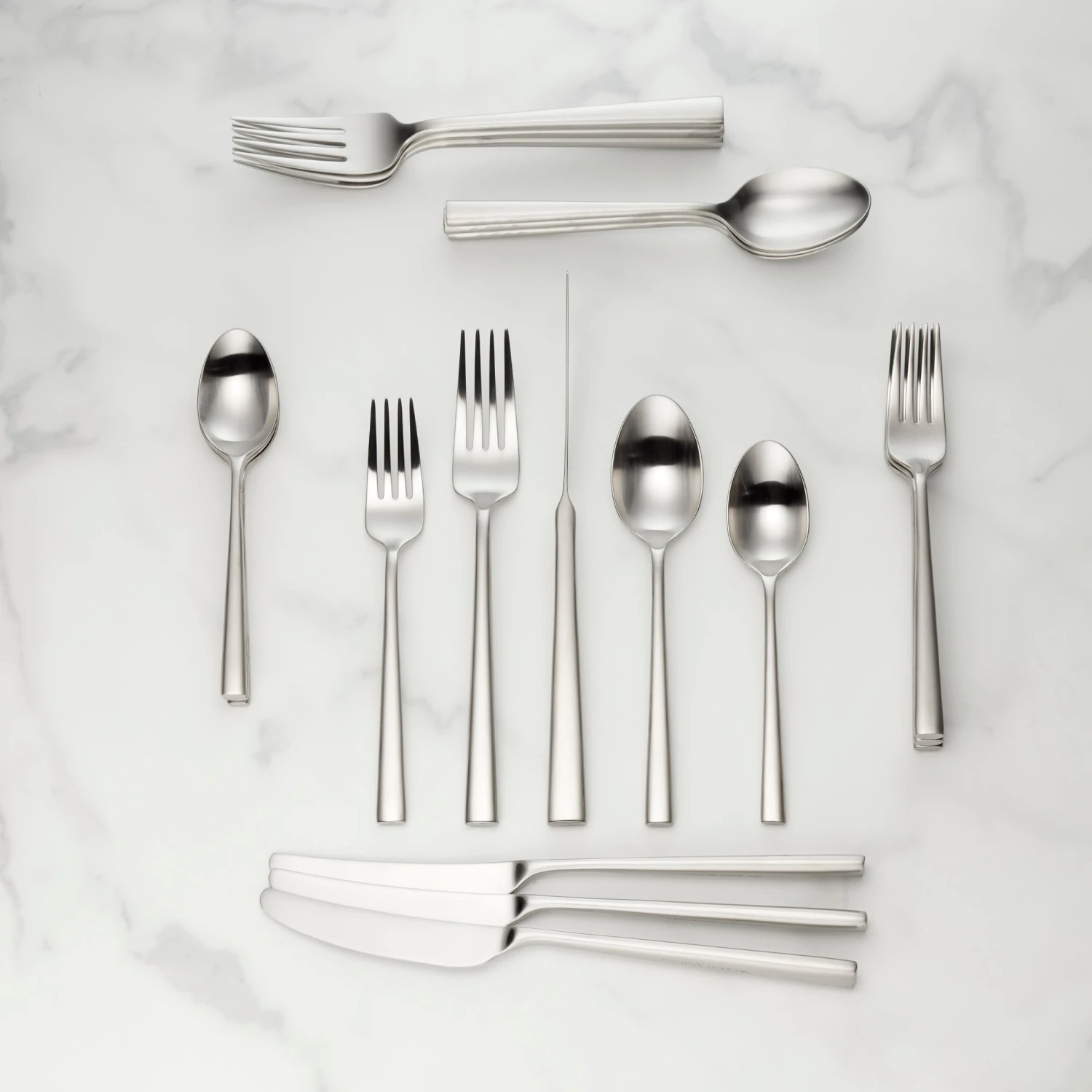 Kate Spade Malmo Satin 20-Piece Flatware Set 4 Kate Spade Malmo Satin 20-Piece Flatware Set