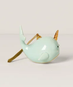 Lenox Narwhal Ornament Personalized Ornaments