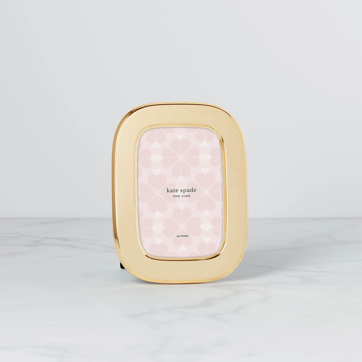 892110_w10.jpg Kate Spade South Street 4" X 6" Gold Oval Frame Home Décor
