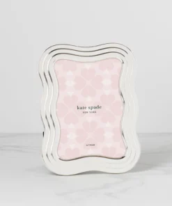 Kate Spade South Street 5" X 7" Silver Wavy Frame