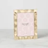 Kate Spade South Street 8" X 10" Gold Scallop Frame Home Décor