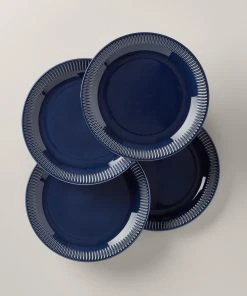 Lenox Profile Stoneware 4-Piece Accent Plate Set Dinnerware