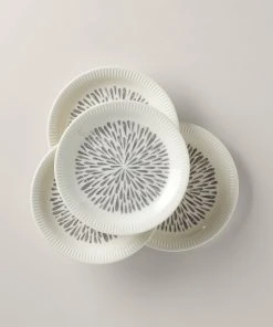 Lenox Dinnerware Profile Porcelain 4-Piece Accent Plate Set