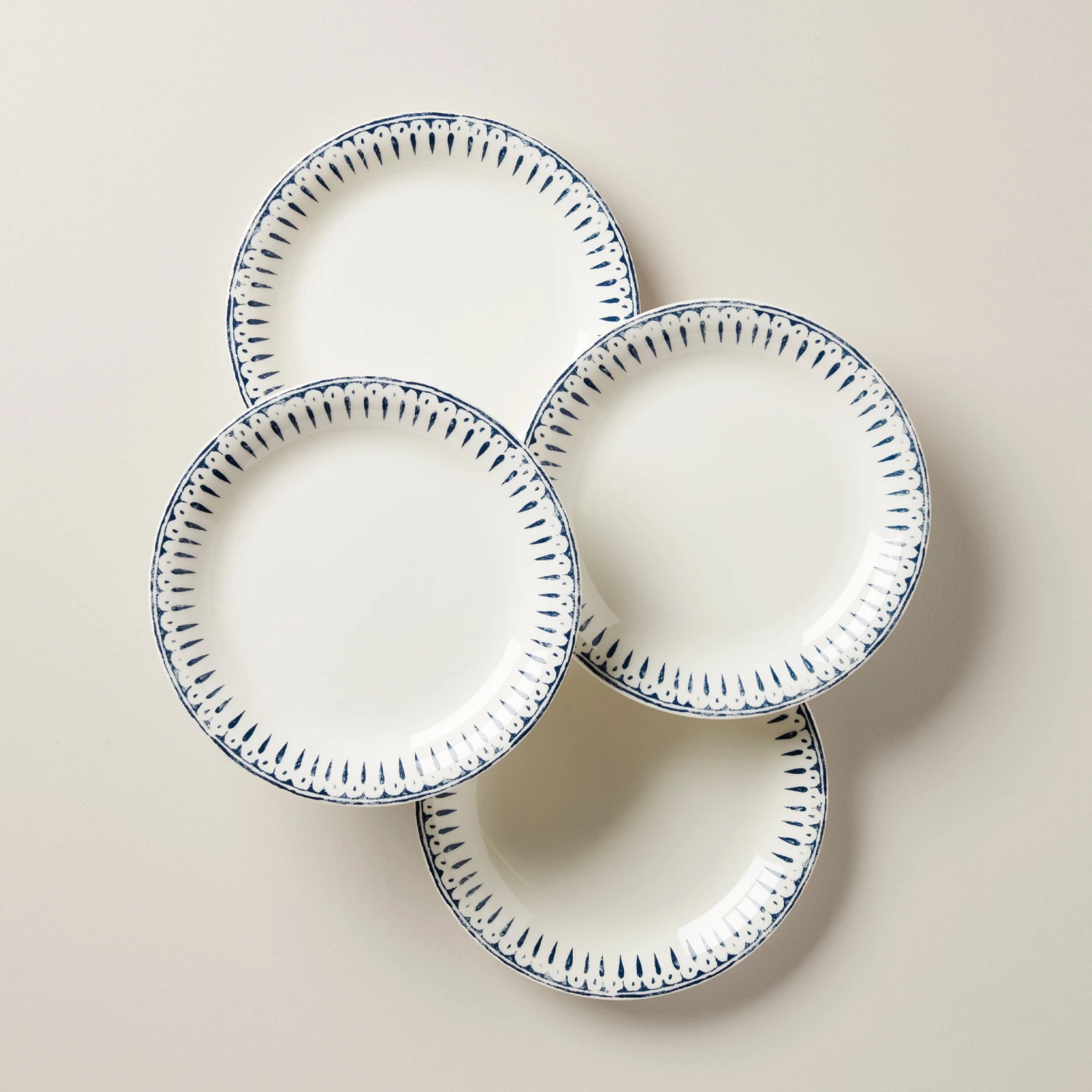 892138_w10.jpg Lenox Dinnerware Profile Porcelain 4-Piece Accent Plate Set