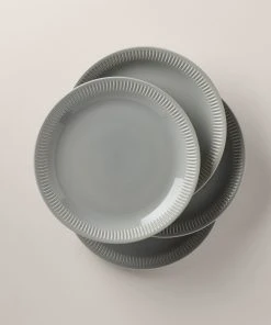 Lenox Profile Stoneware 4-Piece Dinner Plate Set Dinnerware