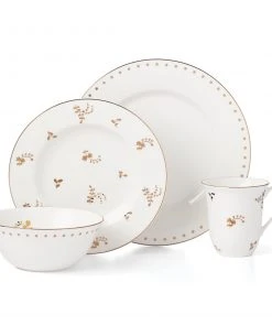 Lenox Dinnerware Opal Innocence Flourish 4-Piece Place Setting
