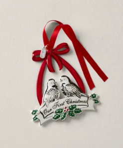 Lenox 2021 Our 1st Christmas Together Dove Ornament