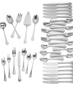 Lenox Alcott 89-Piece Flatware Set