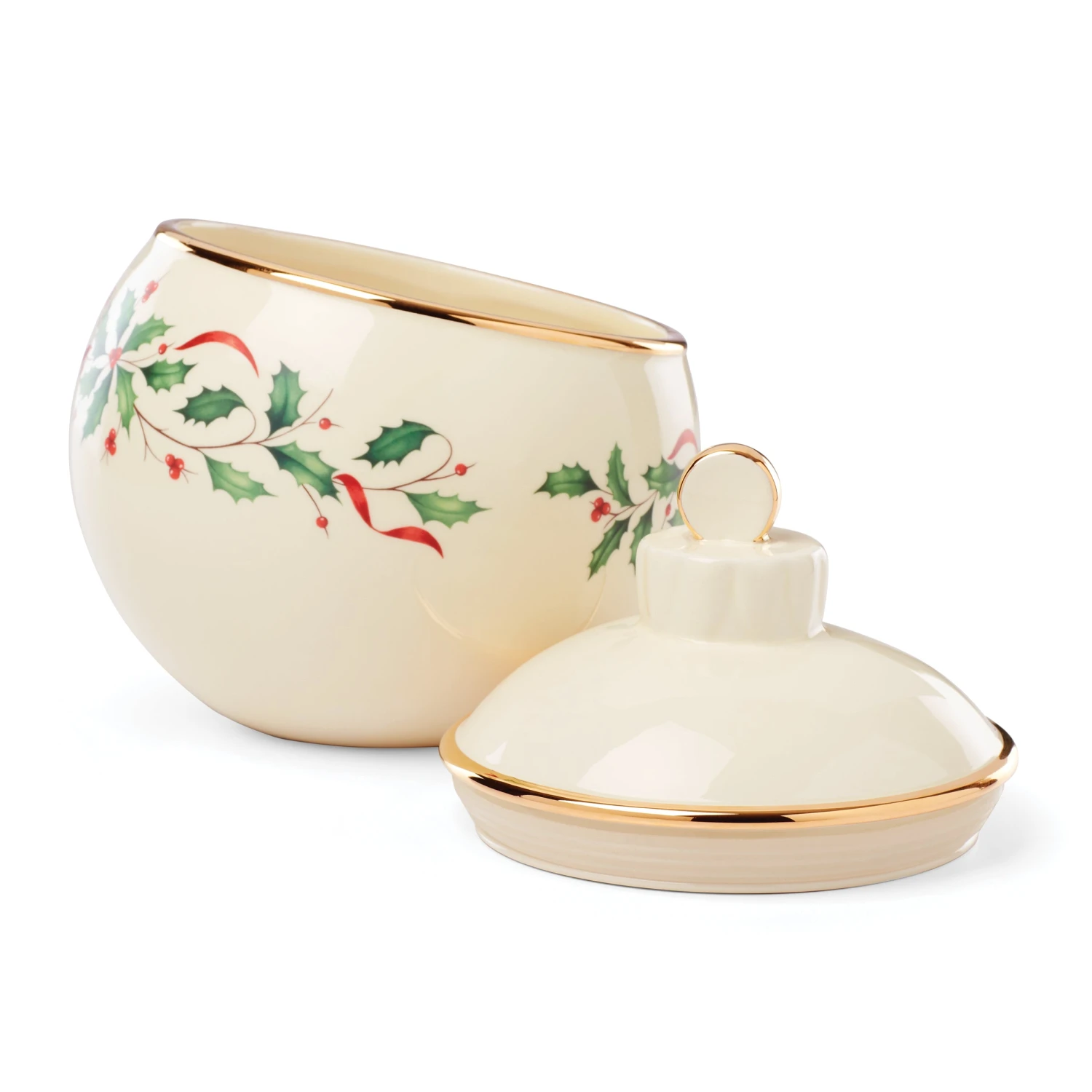 892541_w11.jpg Lenox Holiday Ornament Cookie Jar Dinnerware