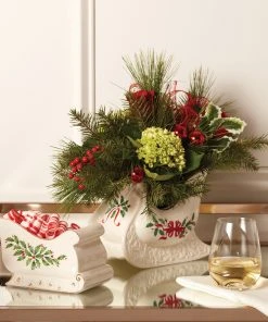 Lenox Dinnerware Holiday Sleigh Centerpiece Bowl