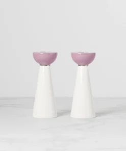 Kate Spade Oak Street 2-Piece Candlestick Set Home Décor