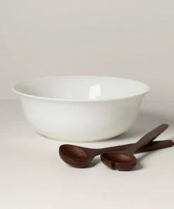 Lenox Dinnerware Profile Salad Bowl & Server Set