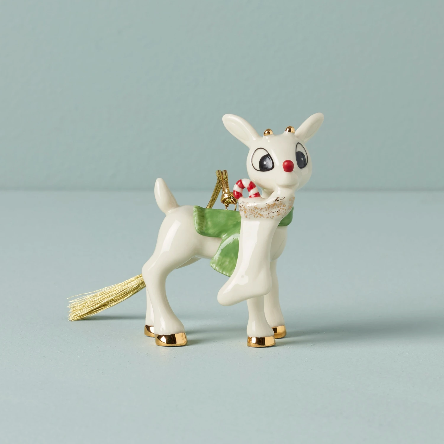 892576_w10.jpg Lenox Rudolph's Surprise Stocking Ornament