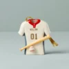 Lenox My Baseball Champ Jersey & Bat Ornament Personalized Ornaments