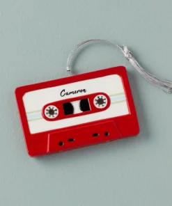 Lenox Cassette Tape Ornament