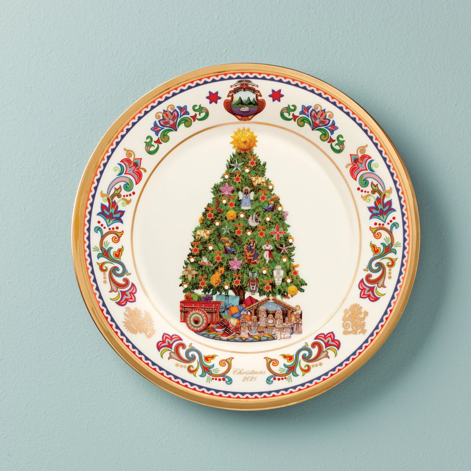 Lenox 2021 Trees Around The World Costa Rica Plate Home Décor 3 Lenox 2021 Trees Around The World Costa Rica Plate Home Décor