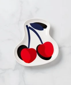 Kate Spade Vintage Cherry Dot Spoon Rest