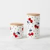 Kate Spade Vintage Cherry Dot 2-Piece Canister Set Kitchen