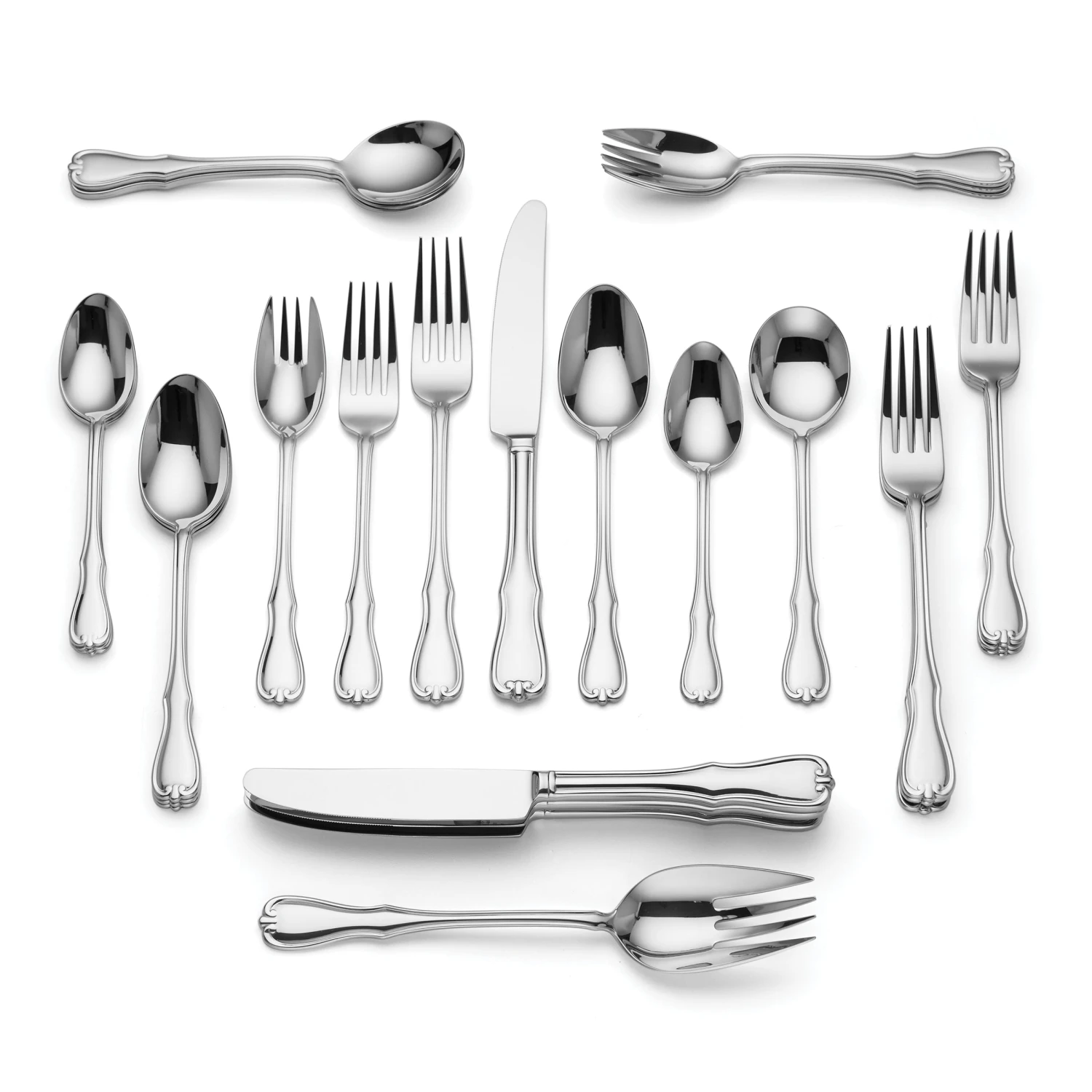 Lenox Pine Grove 29-Piece Flatware Set 4 Lenox Pine Grove 29-Piece Flatware Set