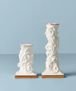 Lenox Autumn Studio 2-Piece Candlestick Set Home Décor