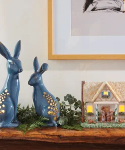 Lenox Home Décor Floral Easter Light-Up Cottage Figurine 7 Lenox Home Décor Floral Easter Light-Up Cottage Figurine