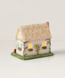 Lenox Home Décor Floral Easter Light-Up Cottage Figurine
