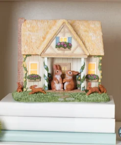 Lenox Home Décor Floral Easter Light-Up Cottage Figurine 8 Lenox Home Décor Floral Easter Light-Up Cottage Figurine
