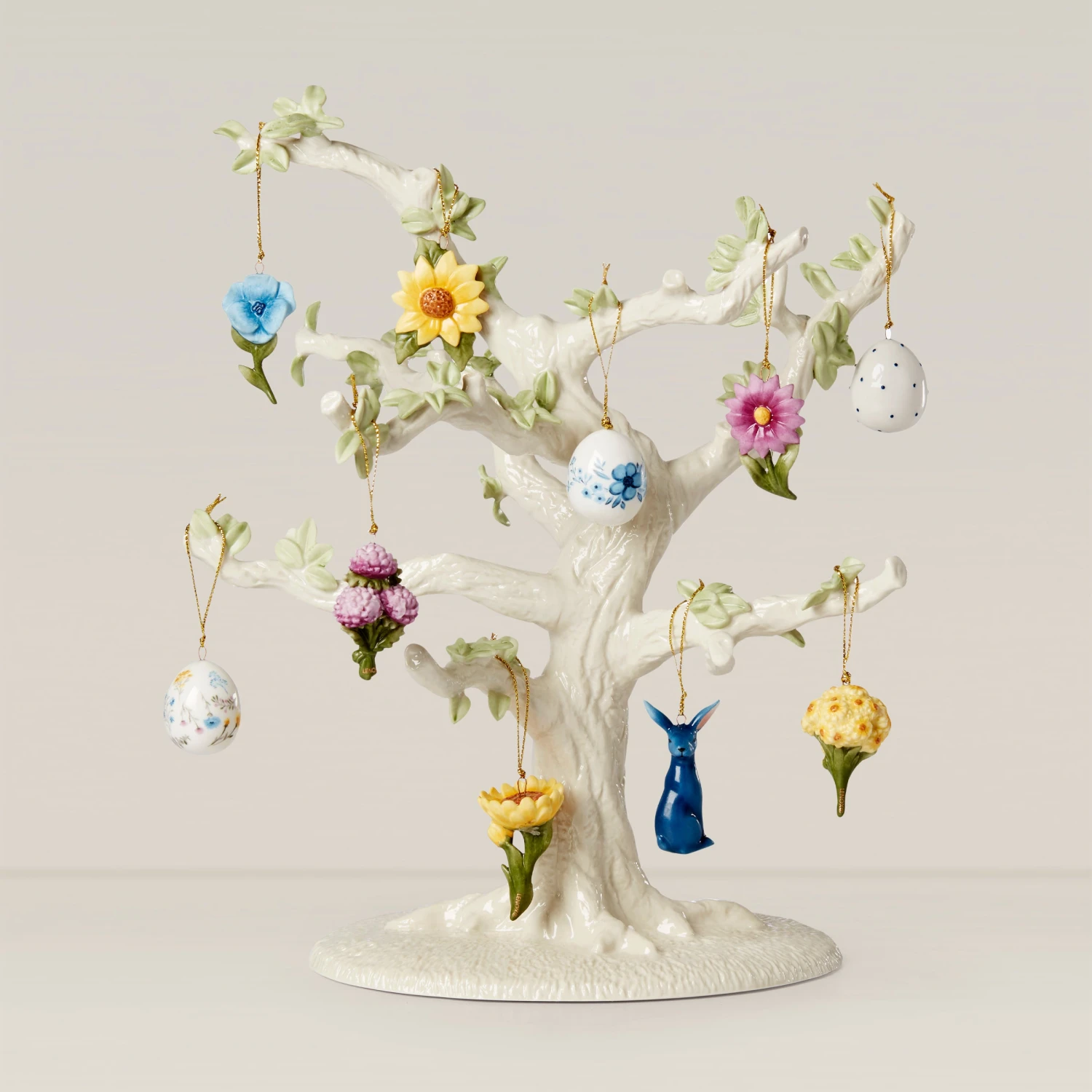 893394_w10.jpg Lenox Ornament Trees Floral Easter 10-Piece Ornament & Tree Set