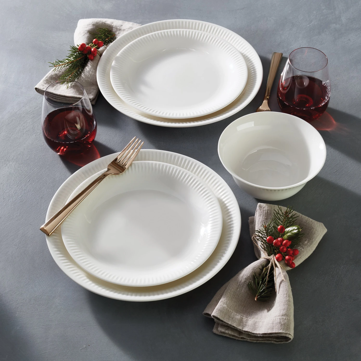Lenox Profile 12pc Dinnerware Set 9 Lenox Profile 12pc Dinnerware Set