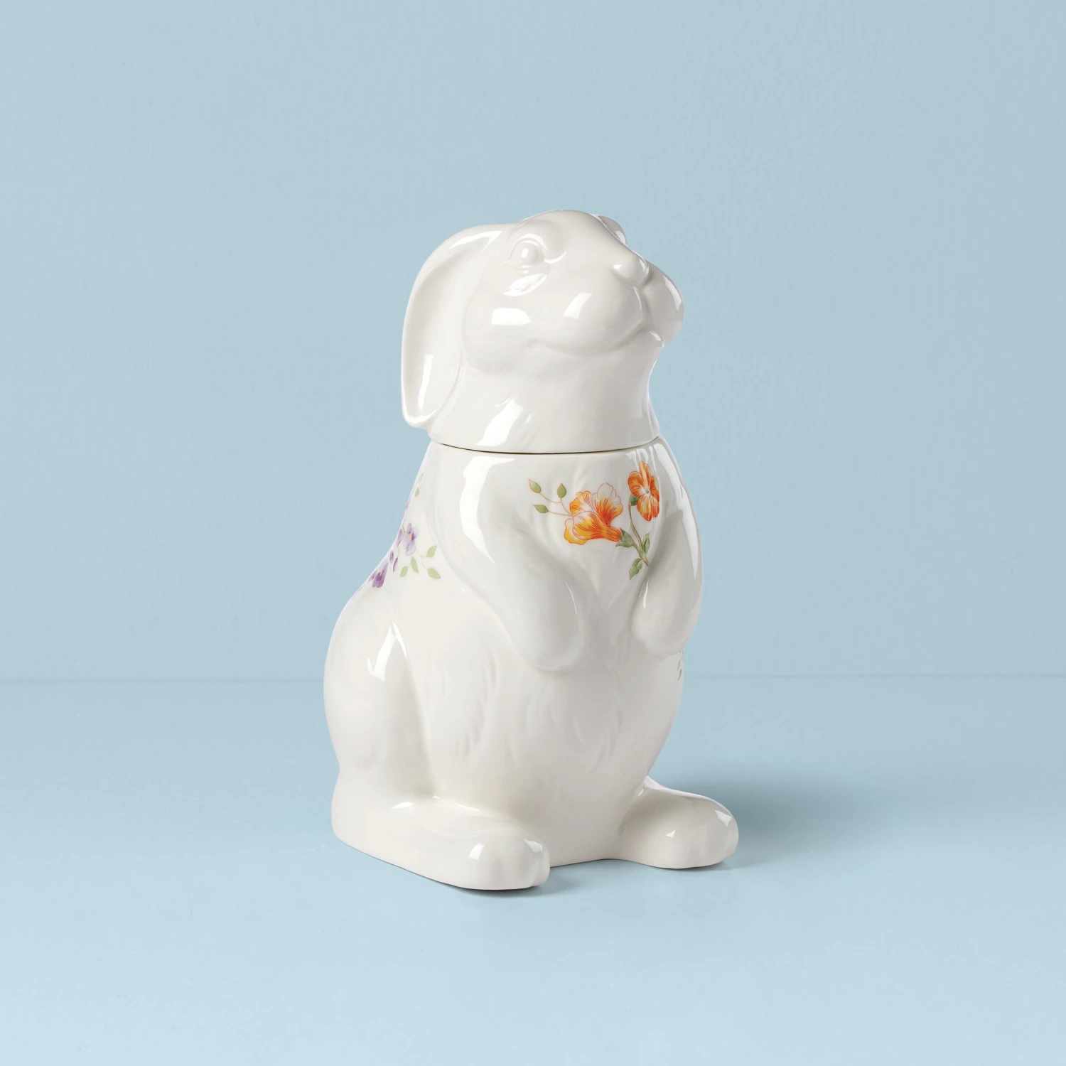 893454_w10.jpg Lenox Dinnerware Butterfly Meadow Bunny Cookie Jar