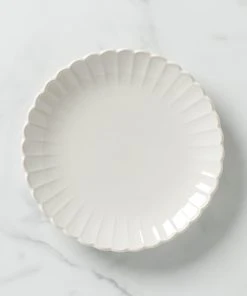 Lenox French Perle Scallop Dinner Plate