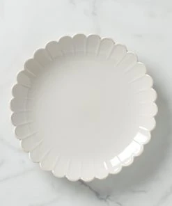 Lenox French Perle Scallop Platter Dinnerware