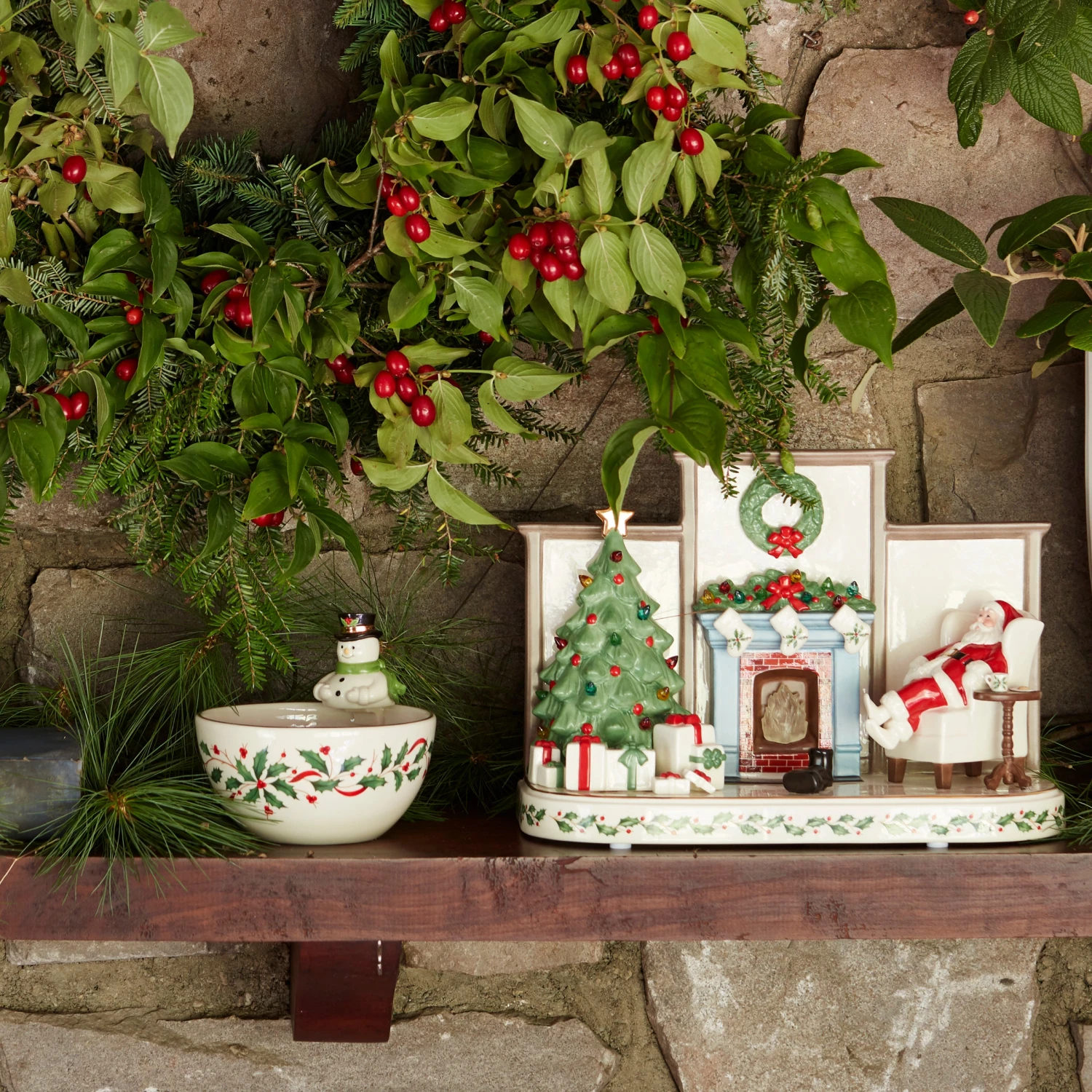 Lenox Holiday Cozy Christmas Light-Up & Musical Decor Décor 5 Lenox Holiday Cozy Christmas Light-Up & Musical Decor Décor