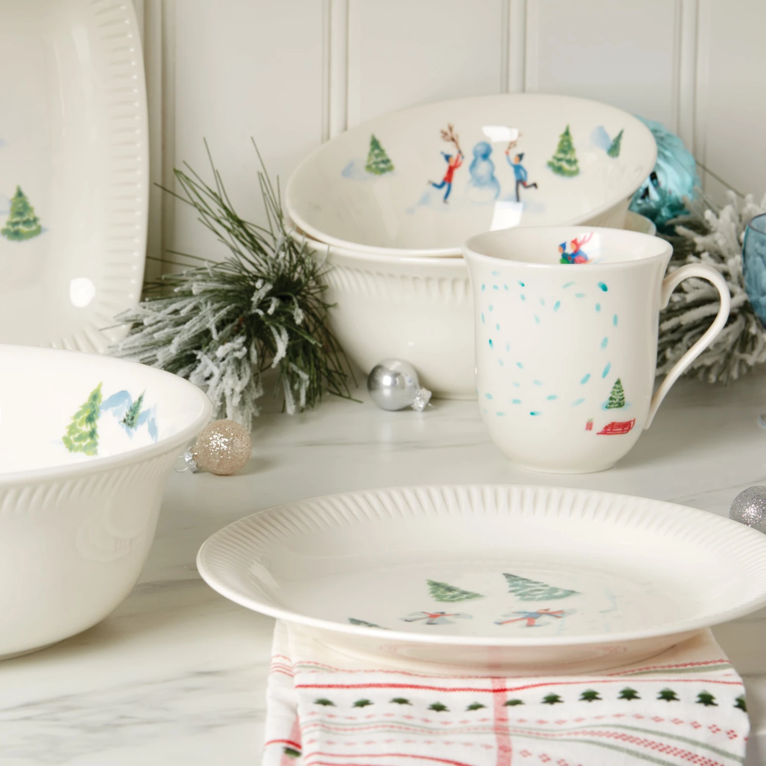 893507_w11.jpg Lenox Profile Snow Day 4-Piece Bowl Set Dinnerware