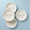 Lenox Dinnerware Profile Snow Day 4-Piece Dinner Plate Set