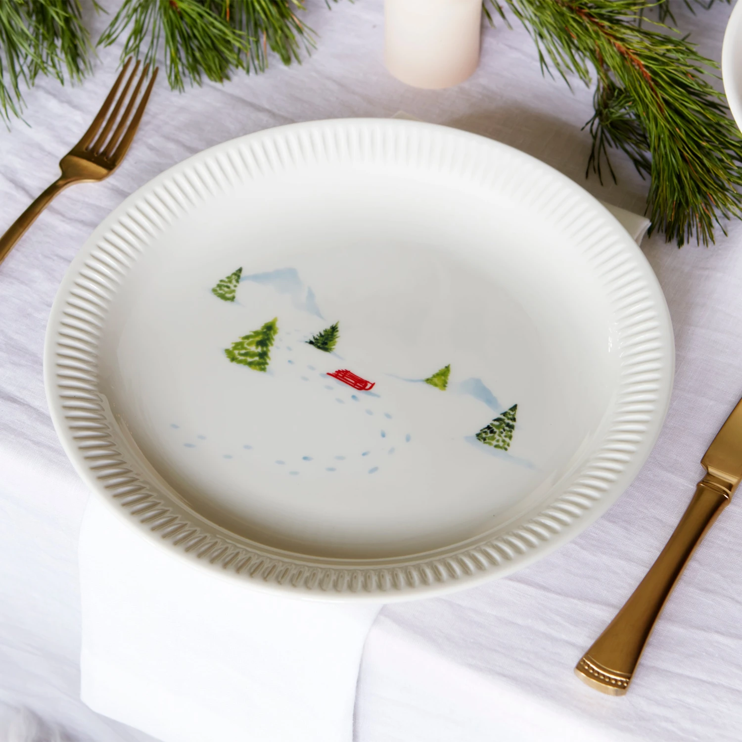 893508_w12.jpg Lenox Dinnerware Profile Snow Day 4-Piece Dinner Plate Set