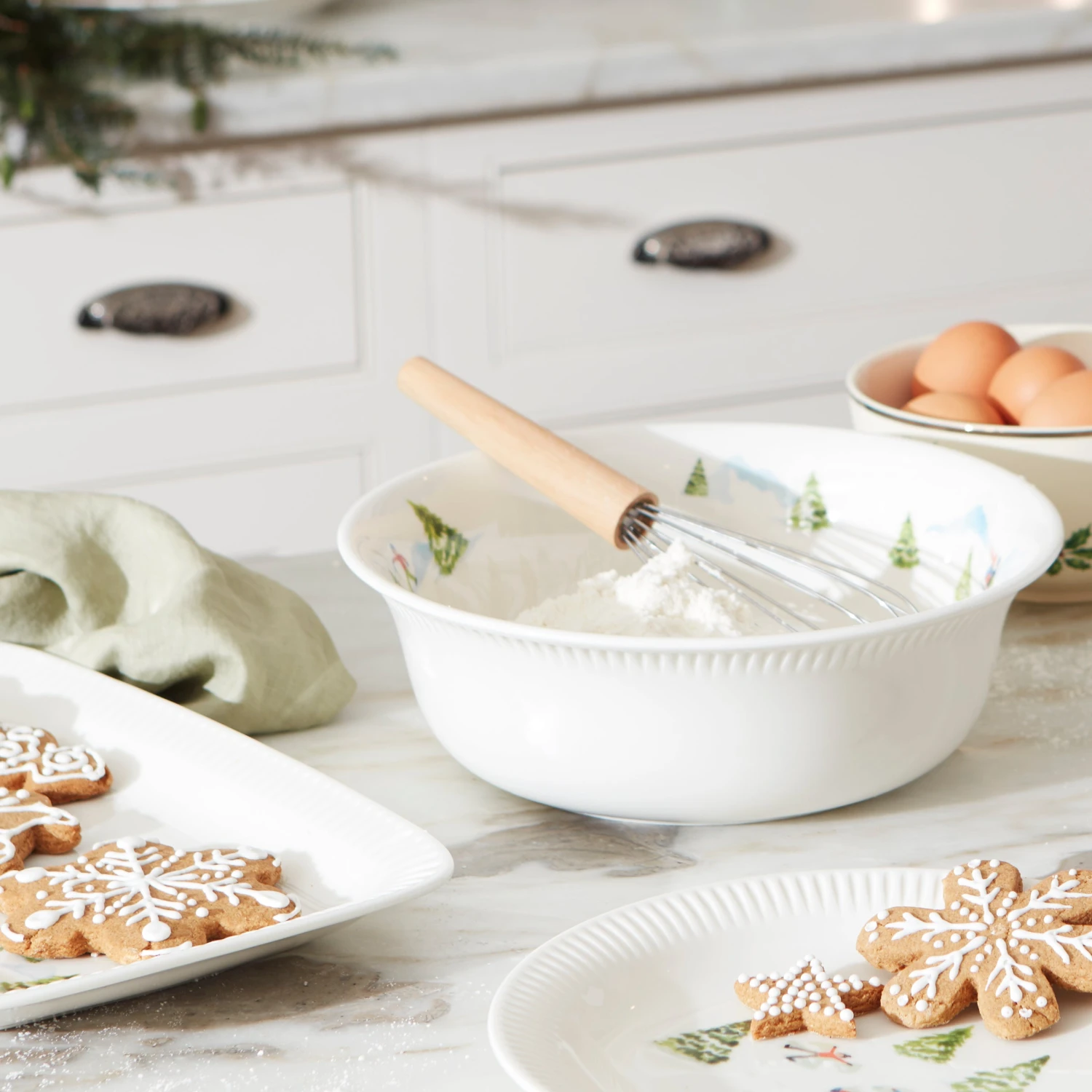 Lenox Dinnerware Profile Snow Day Serving Bowl 5 Lenox Dinnerware Profile Snow Day Serving Bowl