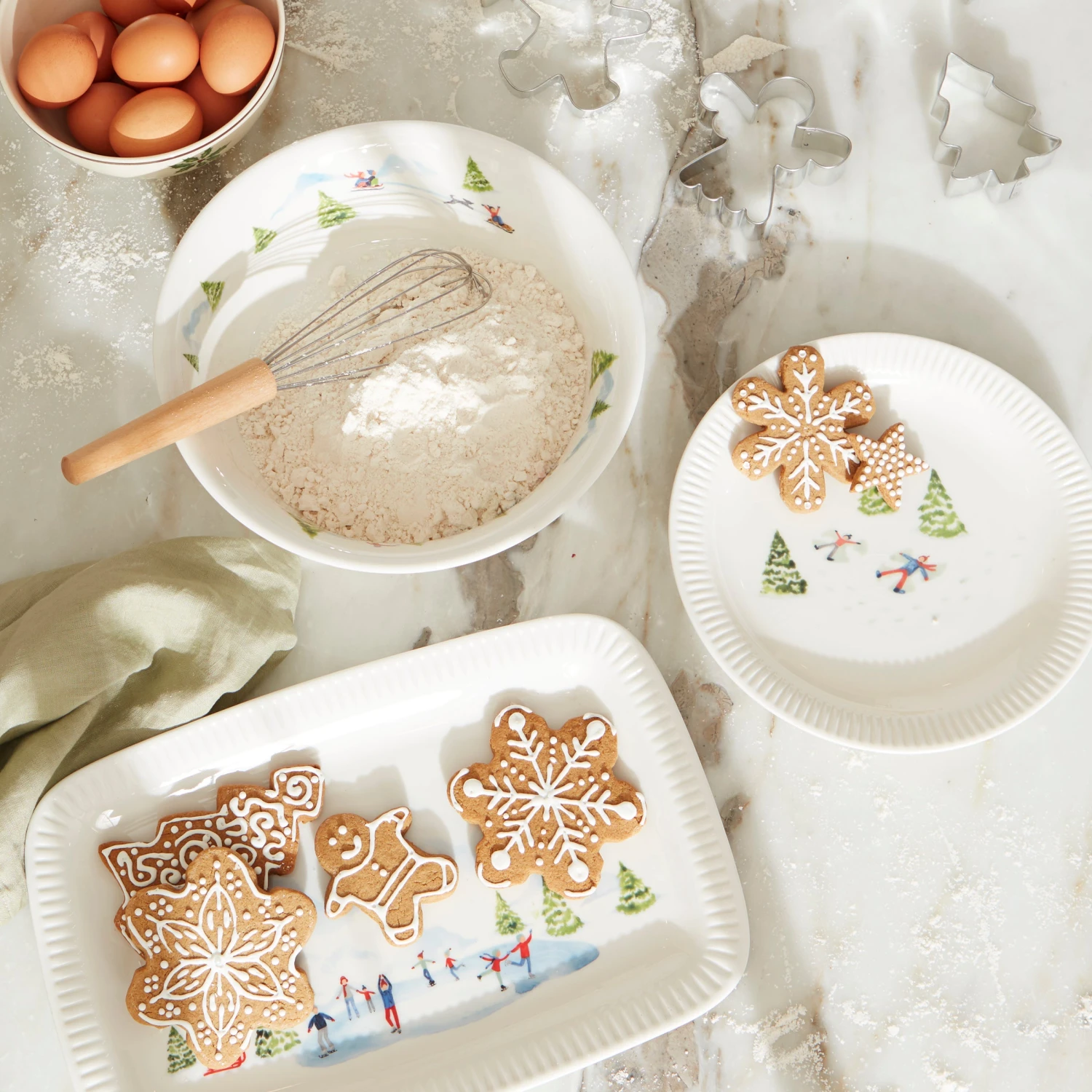 Lenox Dinnerware Profile Snow Day Serving Bowl 6 Lenox Dinnerware Profile Snow Day Serving Bowl