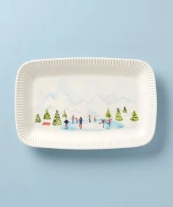 Lenox Profile Snow Day Platter
