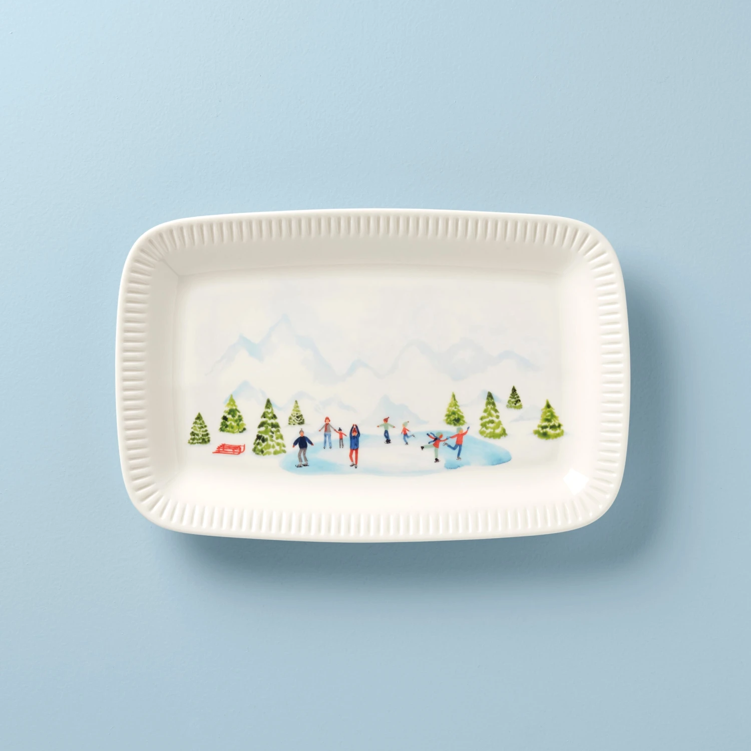 Lenox Profile Snow Day Platter 3 Lenox Profile Snow Day Platter