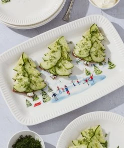 Lenox Profile Snow Day Platter 9 Lenox Profile Snow Day Platter