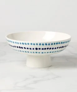 Kate Spade Dinnerware Floral Way Footed Bowl
