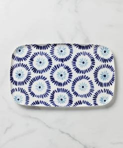 Kate Spade Dinnerware Floral Way Hors D'oeuvre Tray