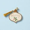 Lenox Holiday Merry Ornament Charm 1 Lenox Holiday Merry Ornament Charm